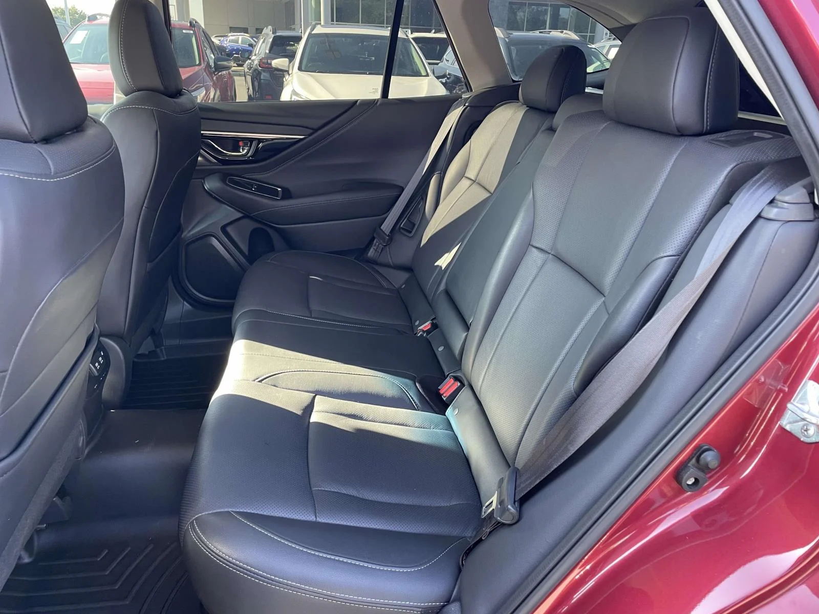 Used 2022 Crimson Red Pearl Subaru Limited image 3