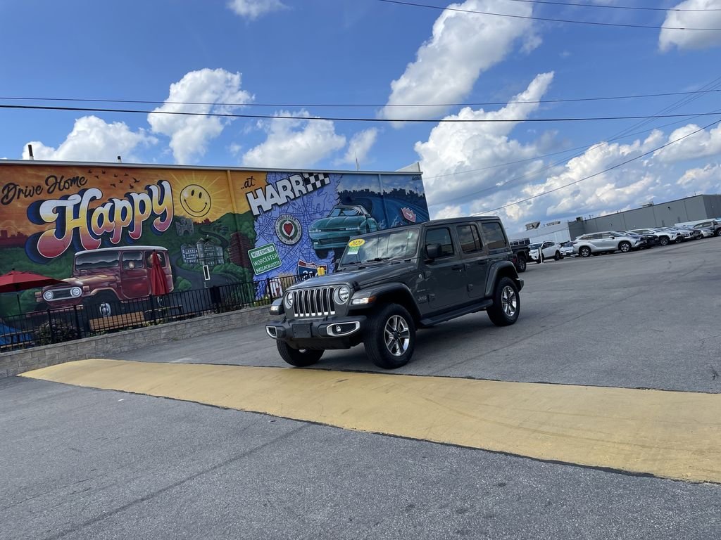 Used 2020 Gray Jeep Unlimited Sahara image 21