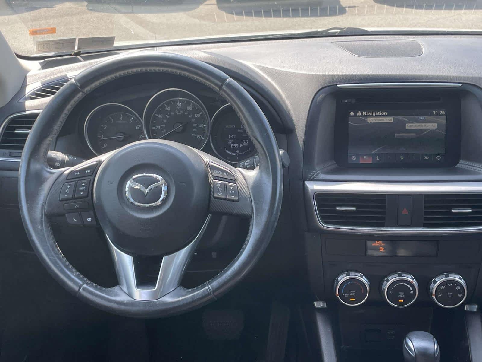 Used 2016 Crystal White Pearl Mica Mazda Touring image 2