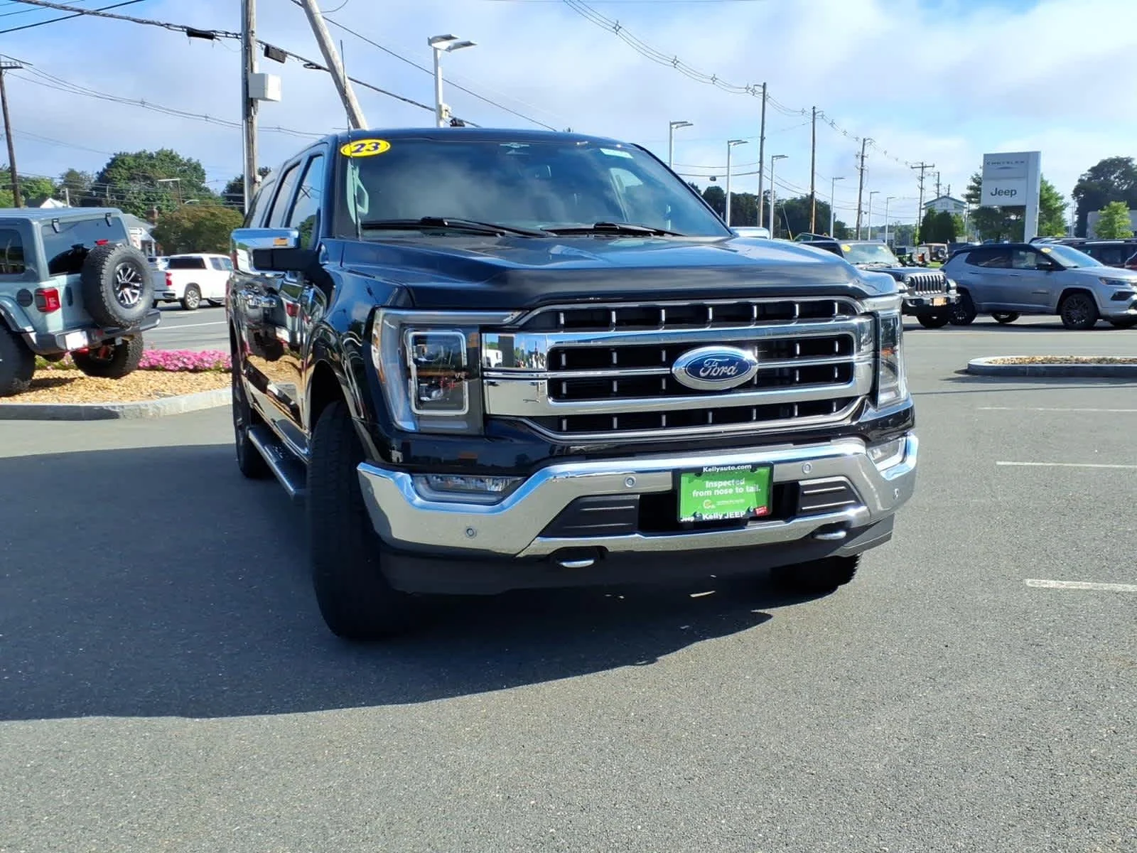 Used 2023 Agate Black Ford LARIAT image 4