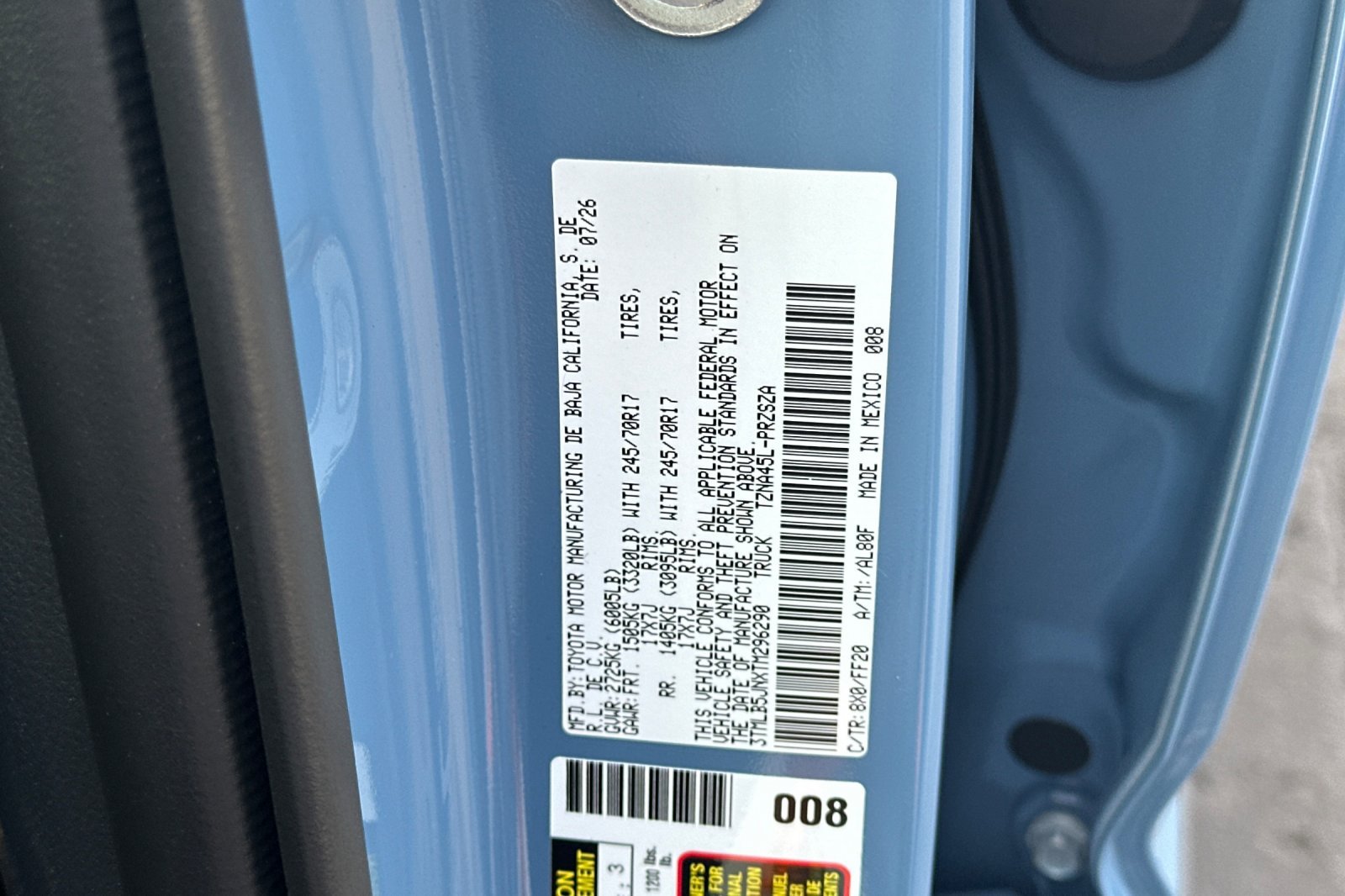 Used 2026 Heritage Blue Toyota SR5 image 28