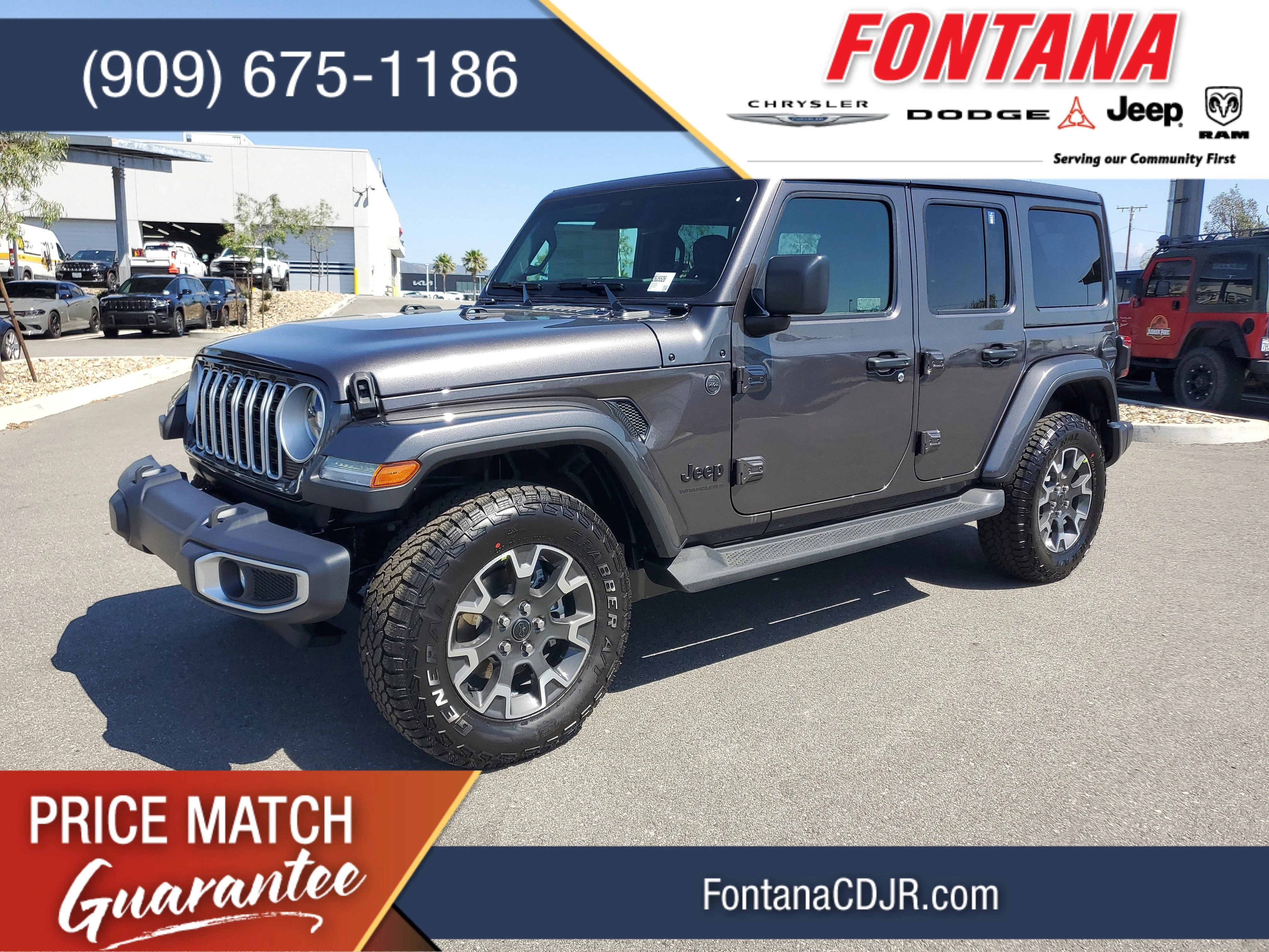 New 2026 Granite Crystal Metallic Clear-Coat Exterior Paint Jeep Sahara image 1