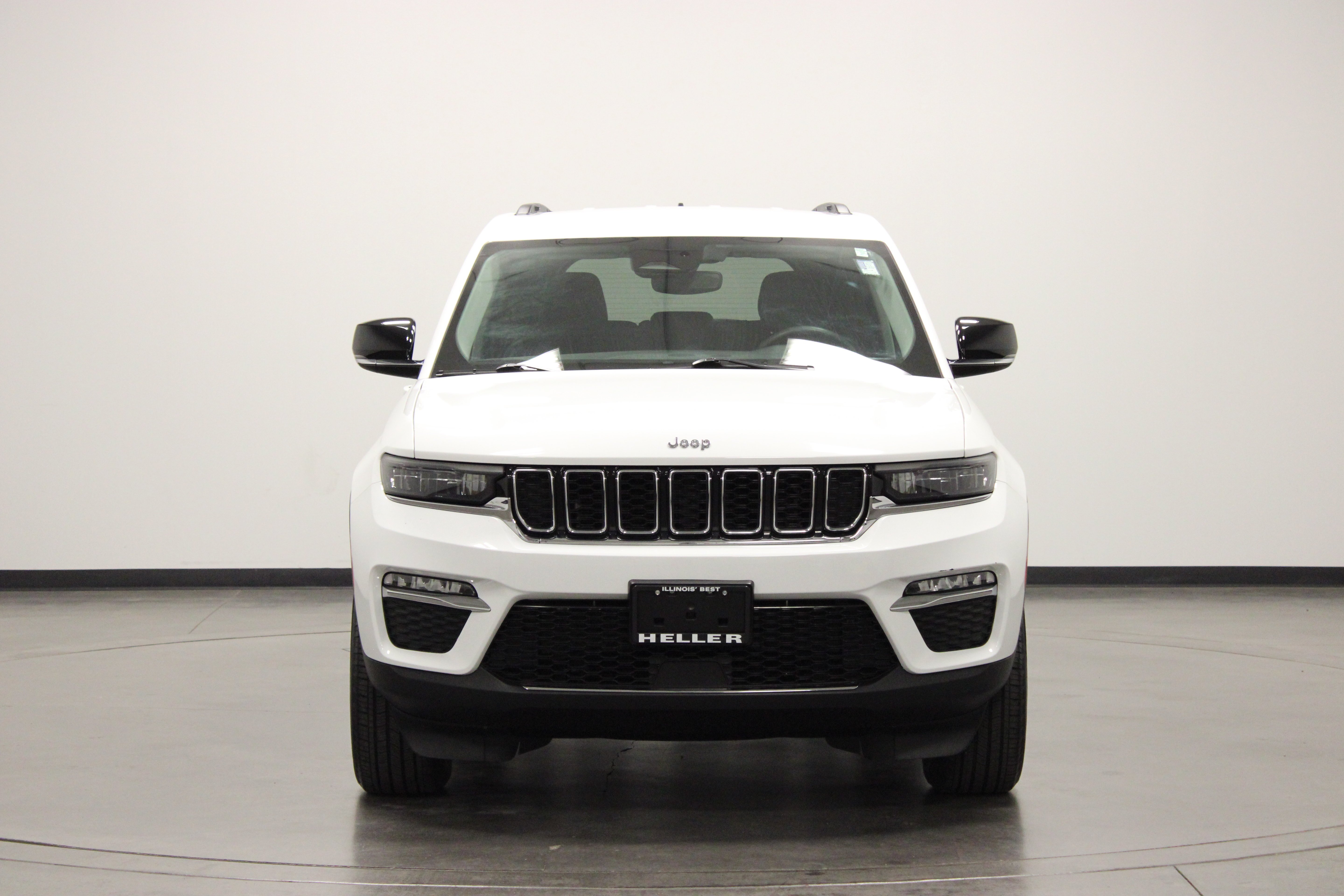 Used 2023 Bright White Clearcoat Jeep Limited image 3