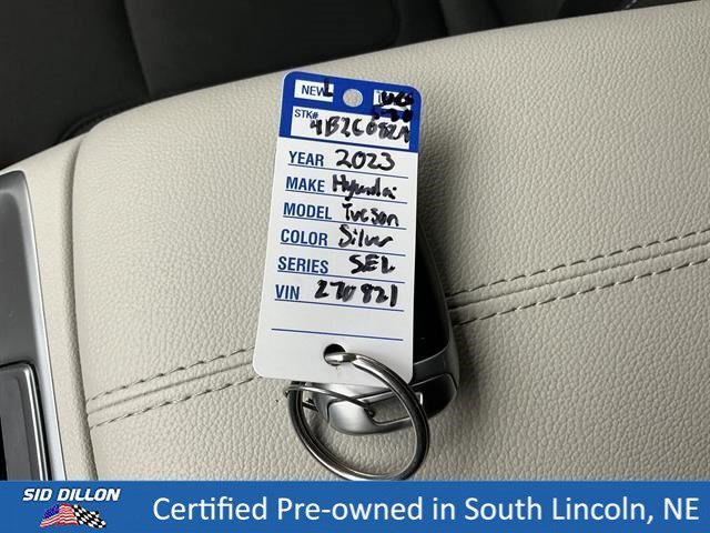 Used 2023 Shimmering Silver Hyundai SEL image 8