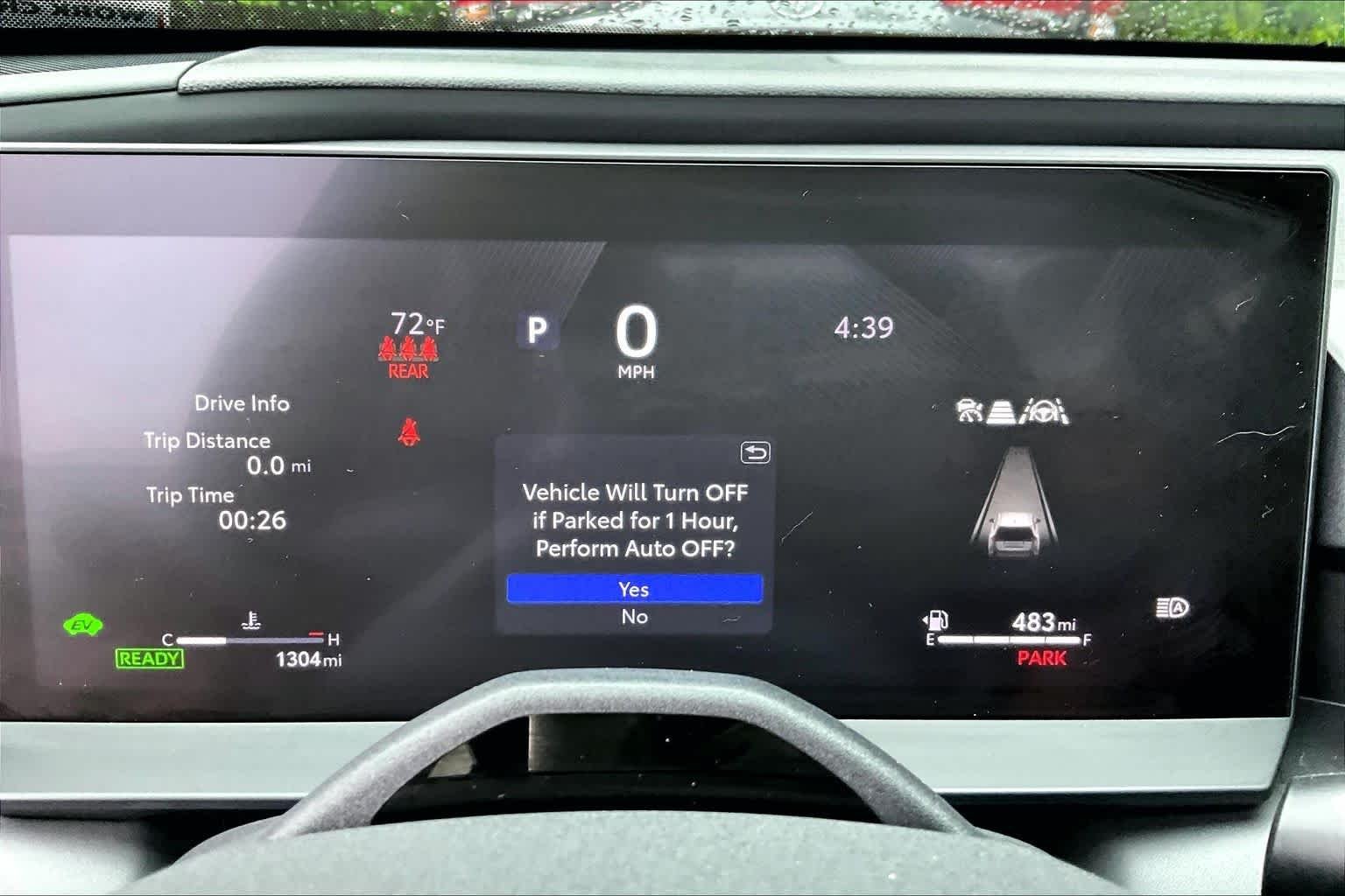 Used 2026 Storm Cloud w/Black Roof Toyota XSE image 25