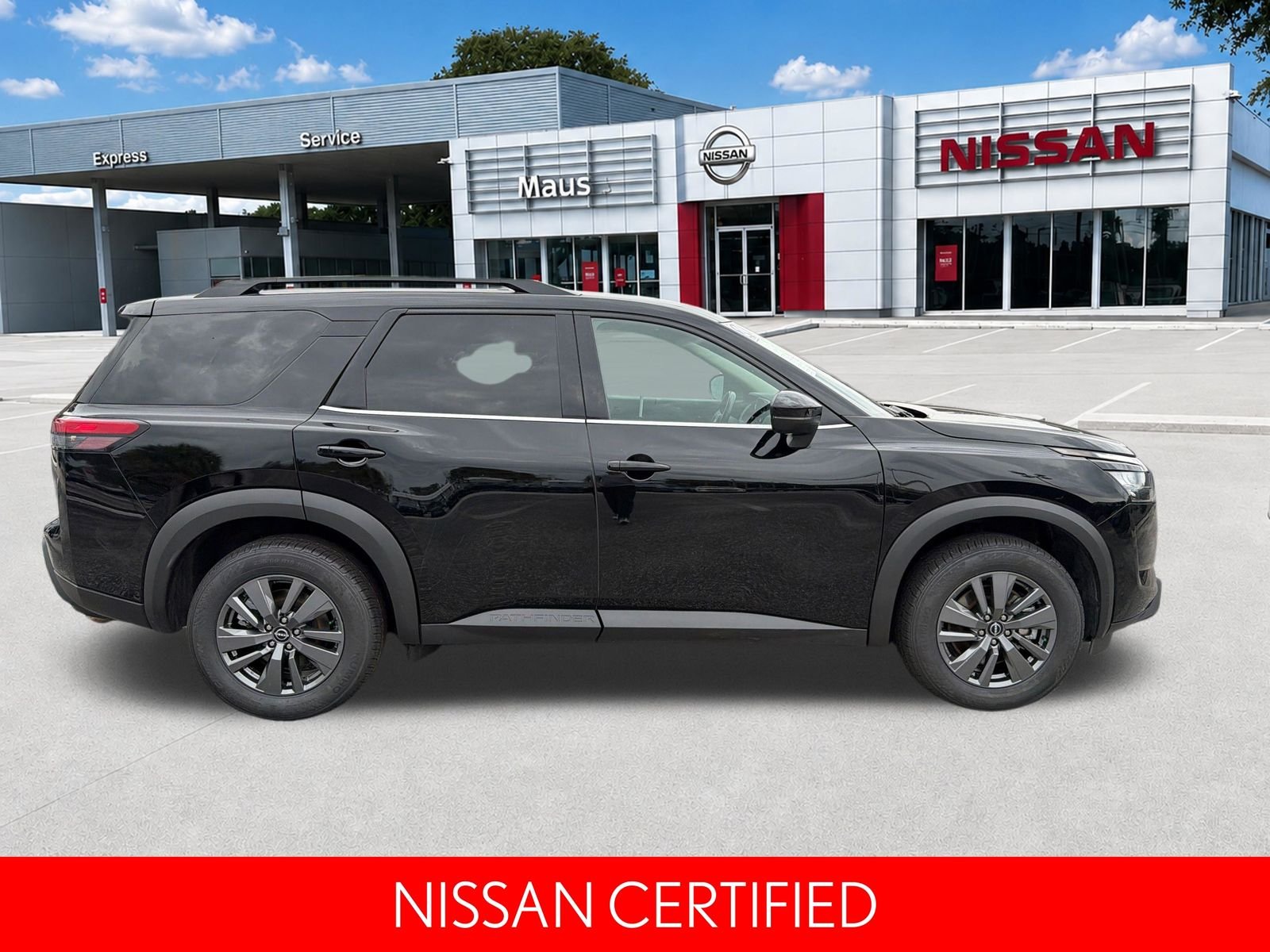 Certified Used 2024 Black Nissan SV image 2