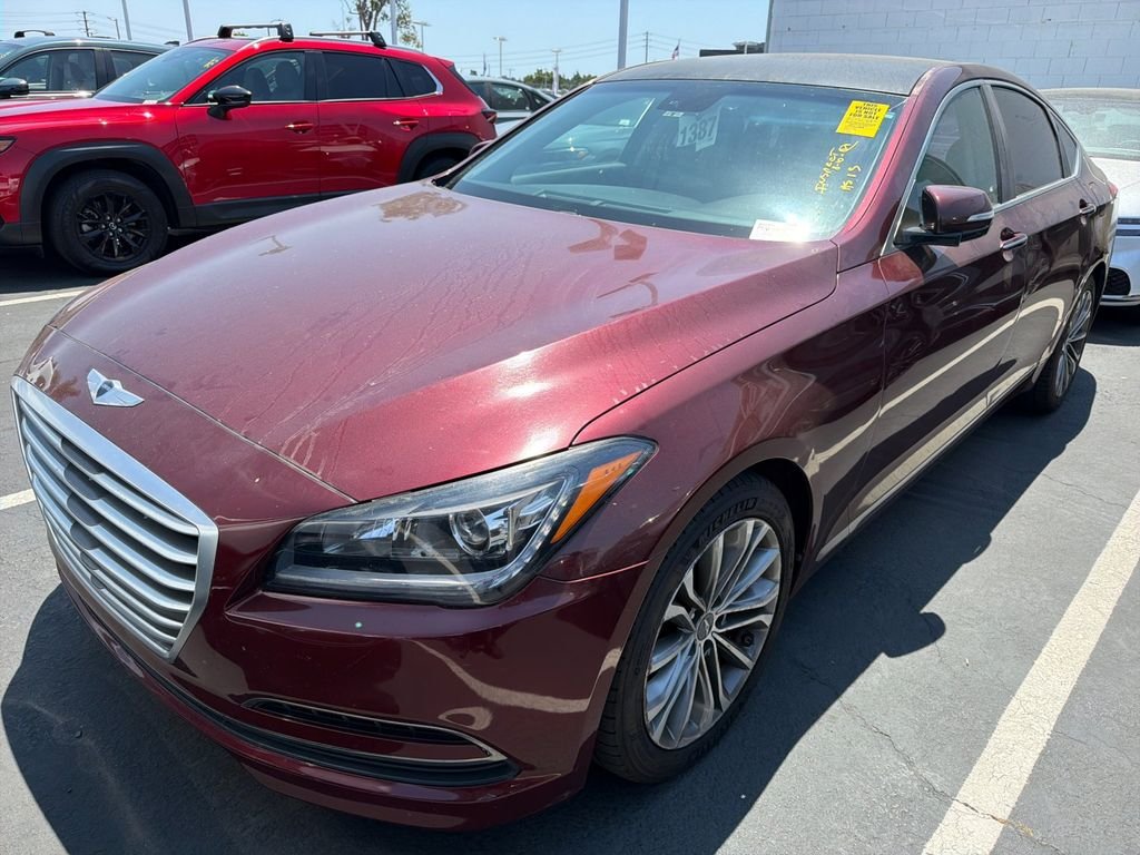 Used 2015 Hyundai Genesis Base with VIN KMHGN4JE5FU074075 for sale in Irvine, CA