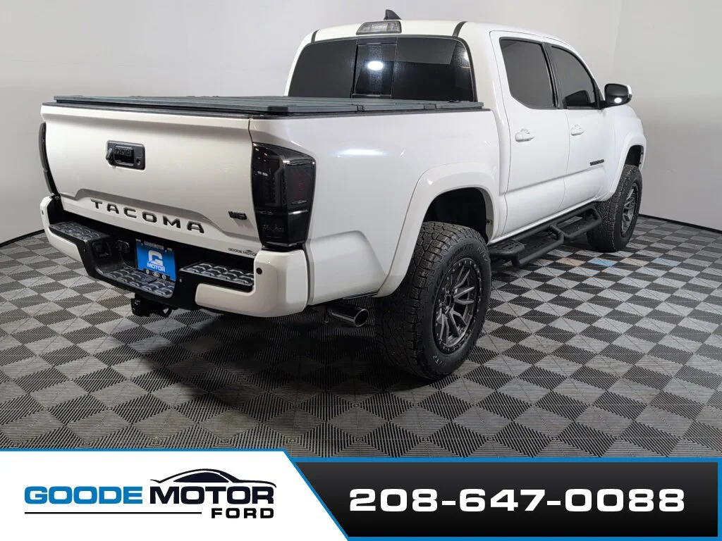 Certified Used 2018 Super White Toyota TRD Sport image 8