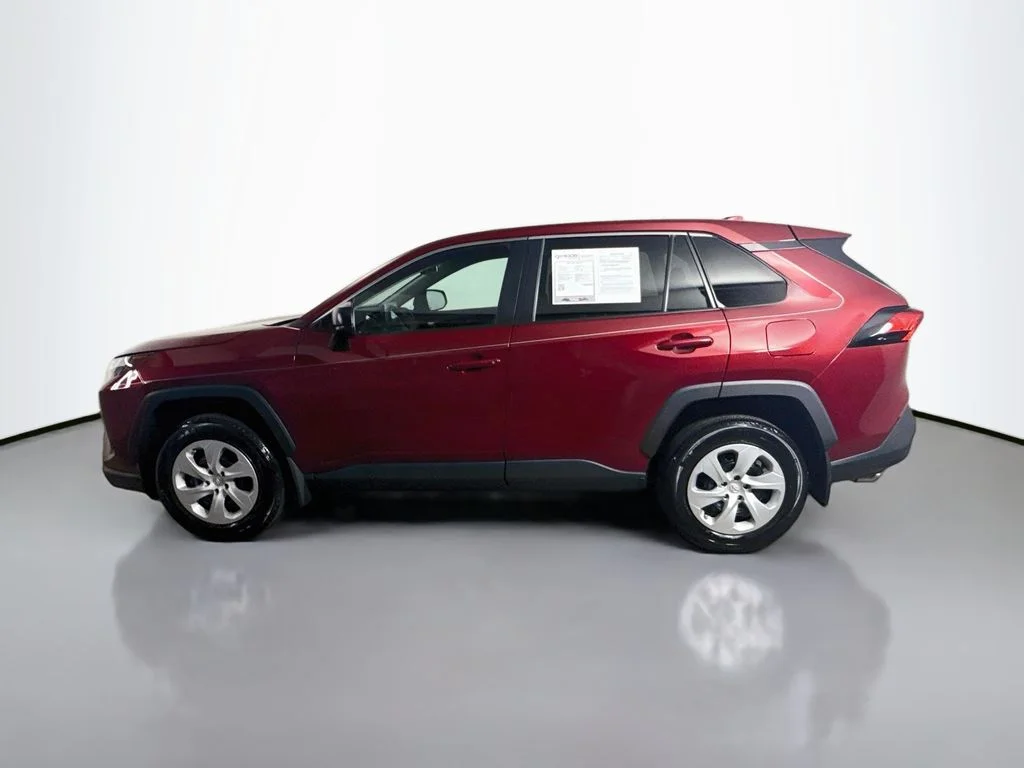 Certified Used 2025 Ruby Flare Pearl Toyota LE image 4