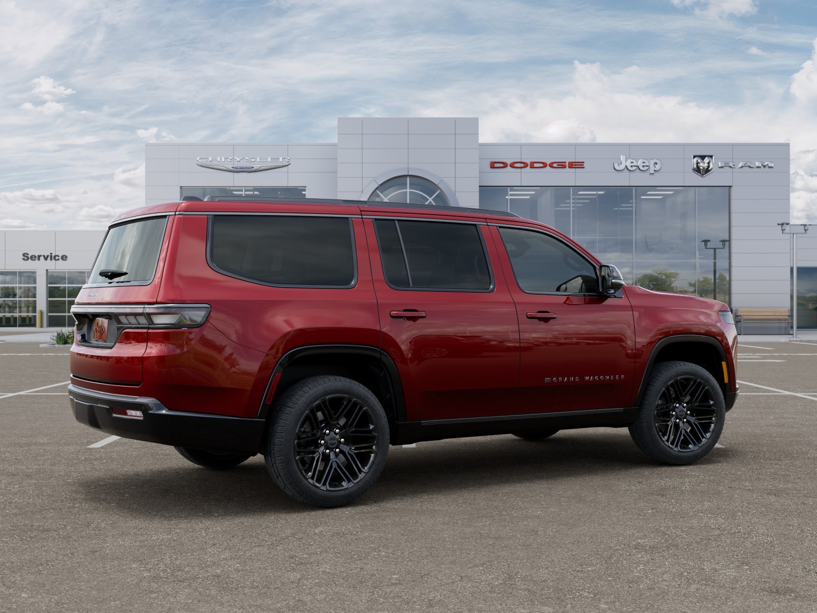 New 2026 Velvet Red Pearlcoat (DISC) Jeep Limited Reserve image 4