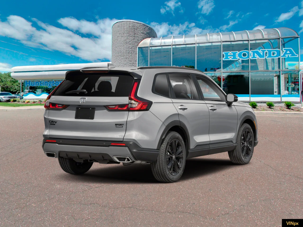 New 2026 Solar Silver Metallic Honda AWD Sport Touring image 2