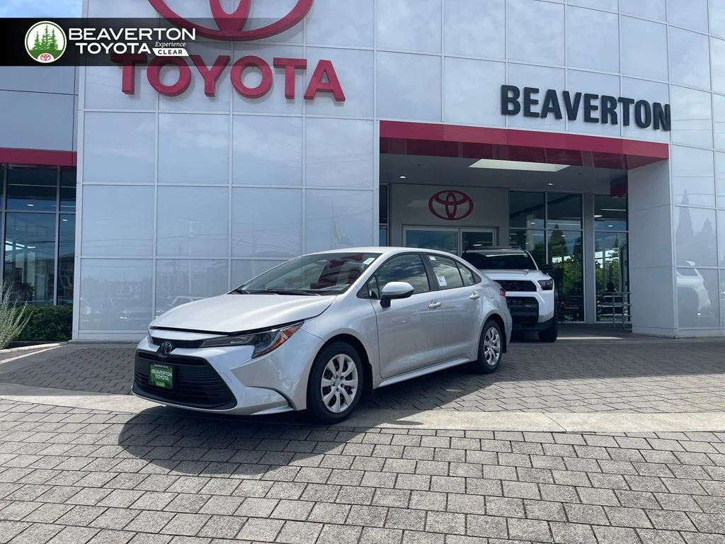New 2026 Classic Silver Metallic Toyota LE image 1