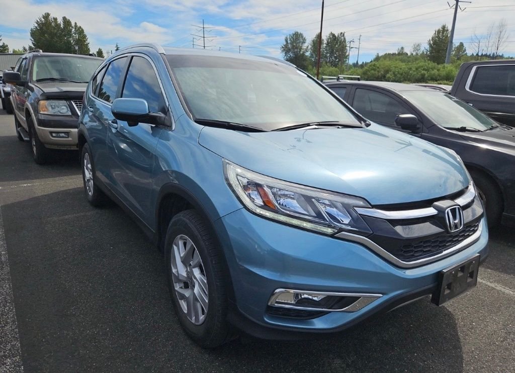 Used 2016 Obsidian Blue Pearl Honda EX-L image 2