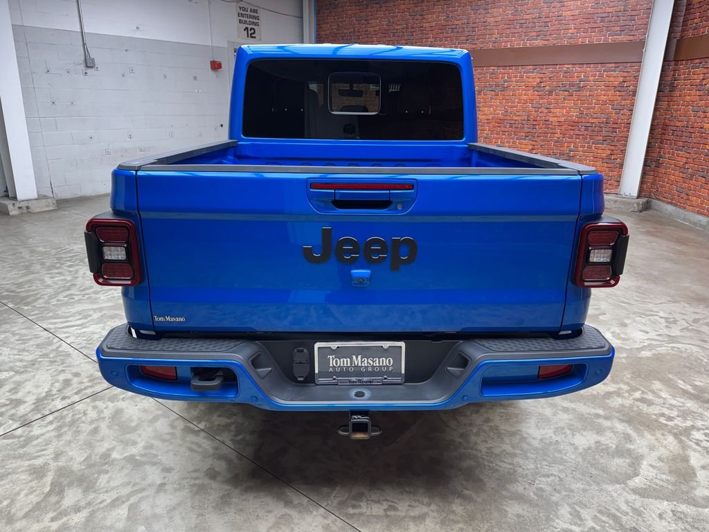 Certified Used 2023 Blue Jeep Overland image 3