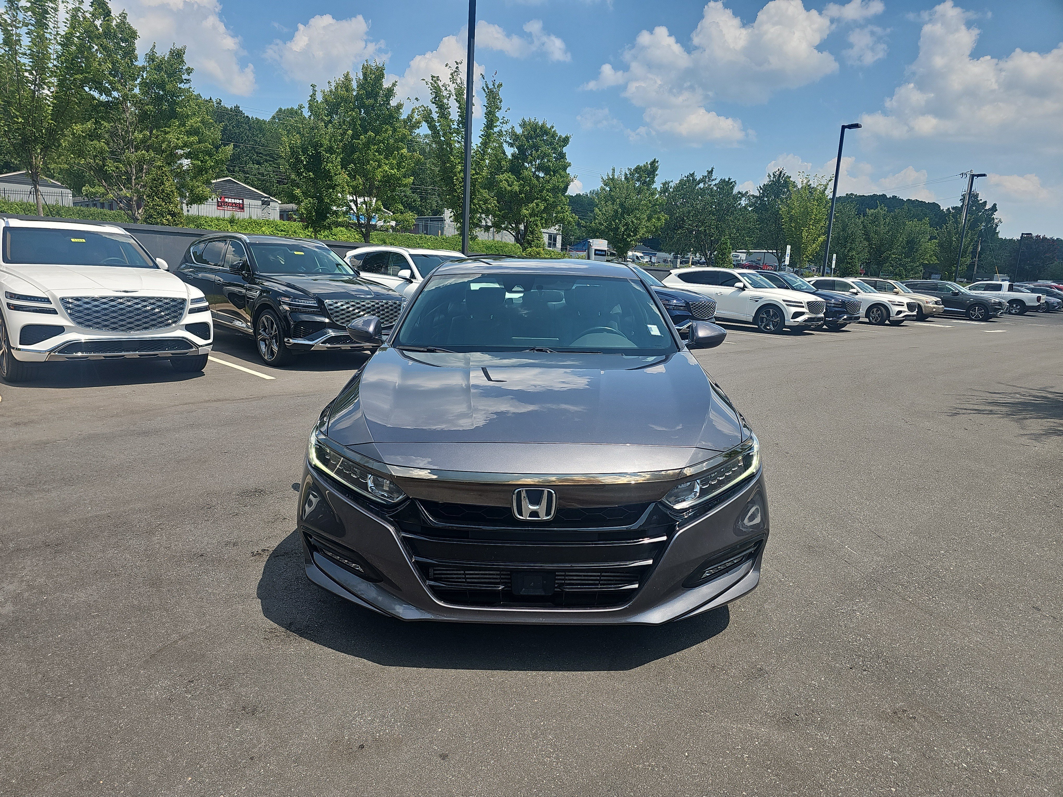 Used 2018 Modern Steel Metallic Honda Sport 1.5T image 2