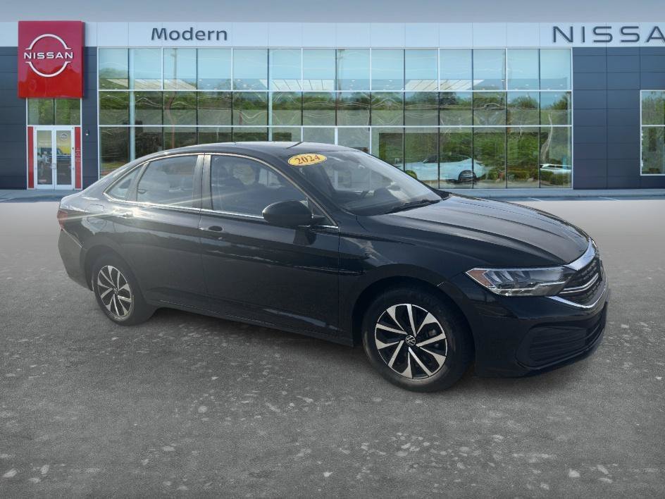 Used 2024 Deep Black Pearl Volkswagen S image 3