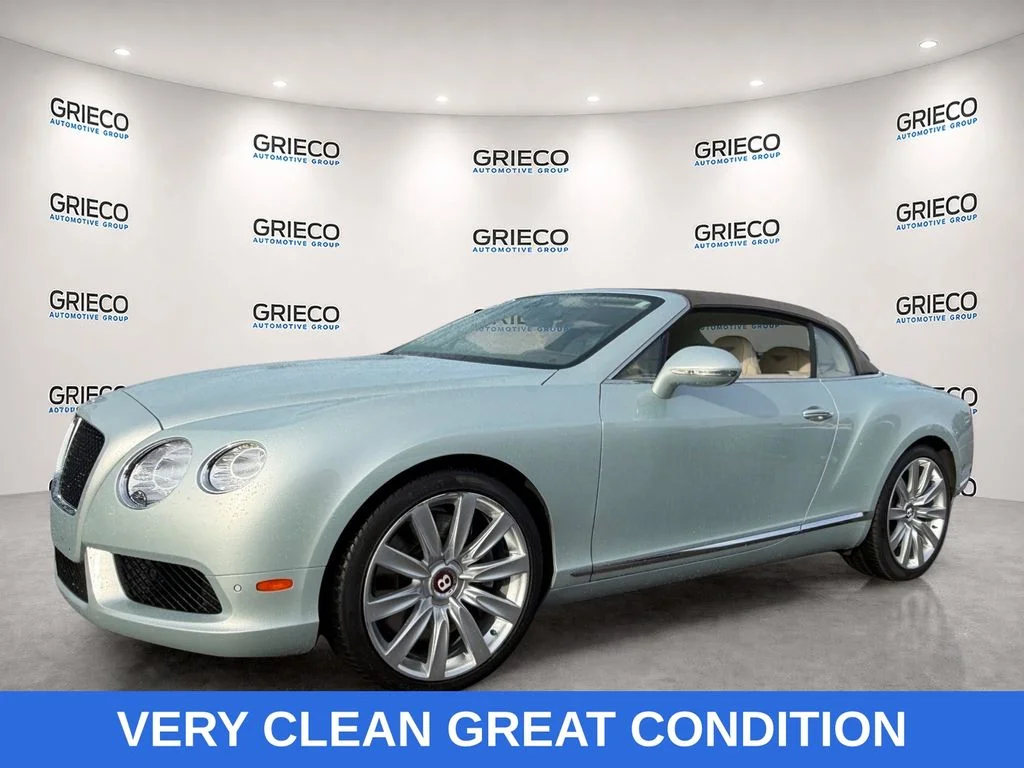 Used 2013 Silverlake Metallic Bentley GT V8 Convertible image 3