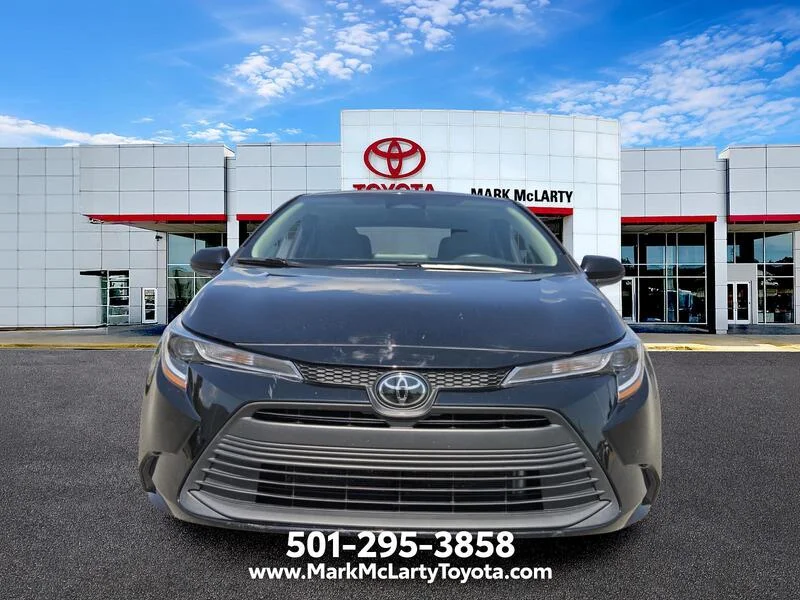 Used 2024 Midnight Black Metallic TOYOTA LE CVT image 8