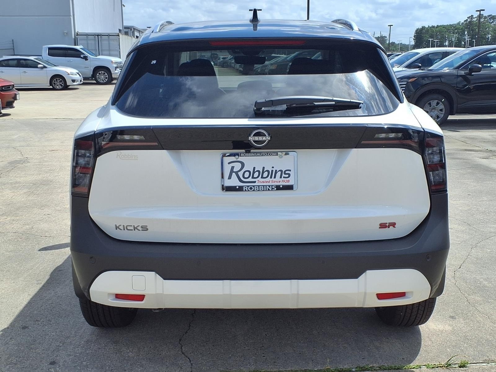 2026 Nissan Kicks SR White at Robbins Nissan