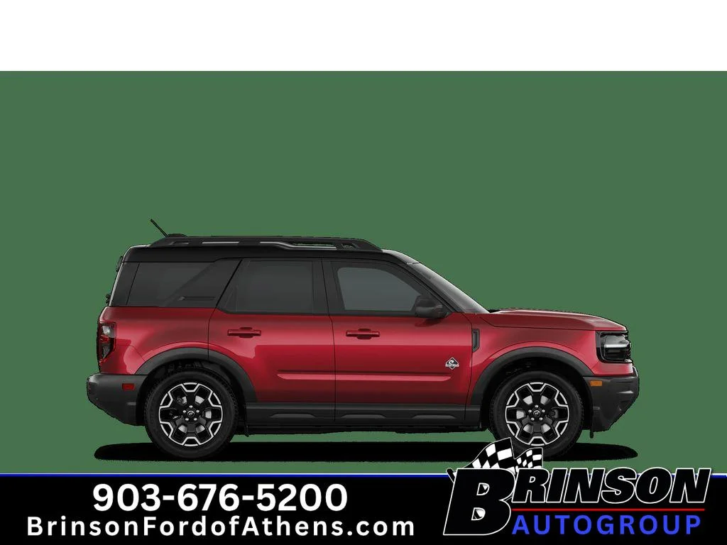 New 2026 Ruby Red Metallic Tinted Clearcoat Ford Outer Banks image 5