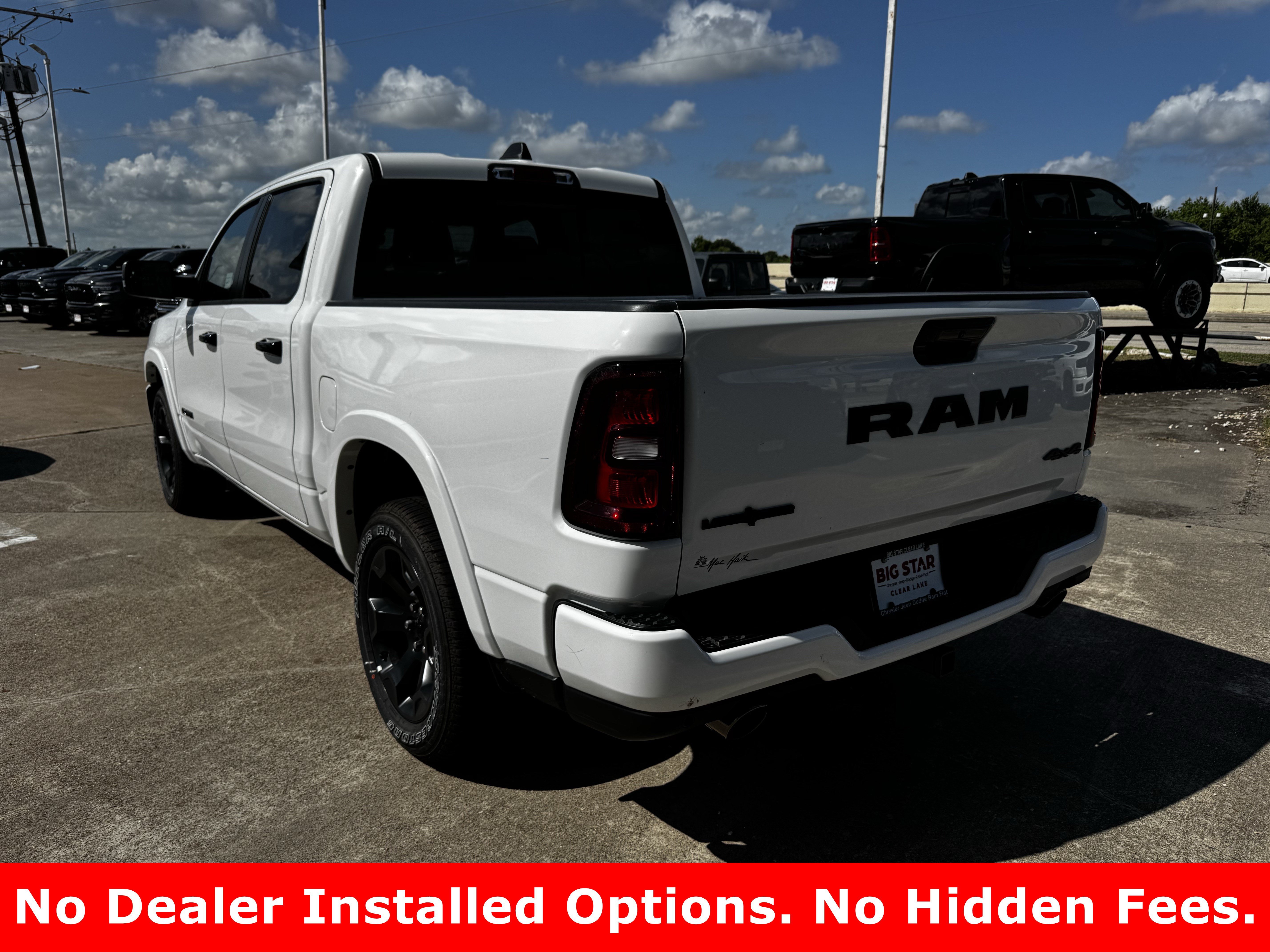 New 2026 Bright White Clear-Coat Exterior Paint RAM Lone Star image 5