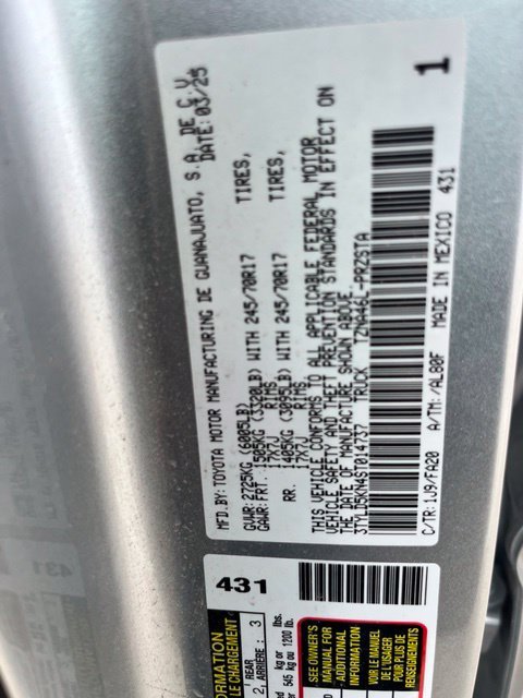 Used 2025 Silver Toyota SR image 13