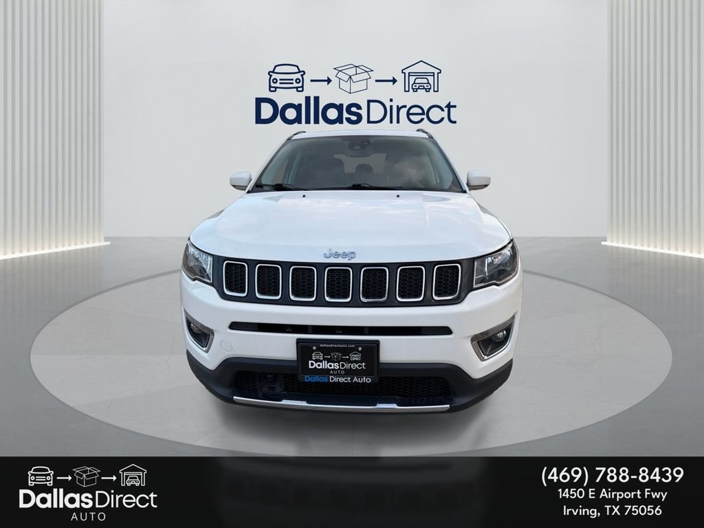 Used 2021 White Clearcoat Jeep Limited image 3