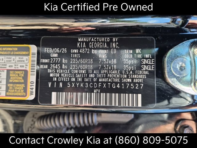 Certified Used 2026 Black Kia EX image 28