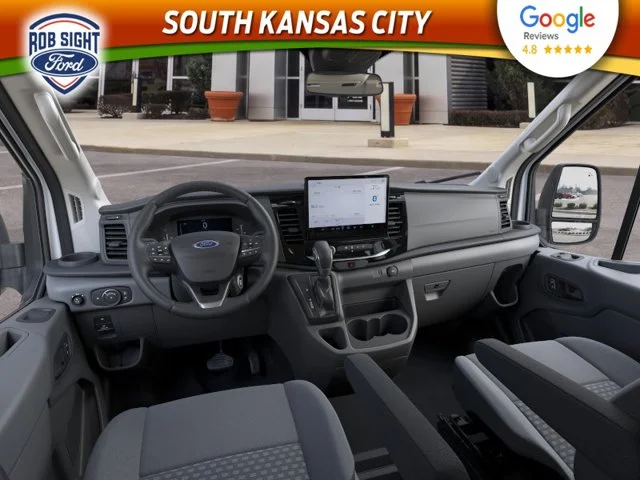 New 2026 Oxford White Ford Passenger Van XLT image 9