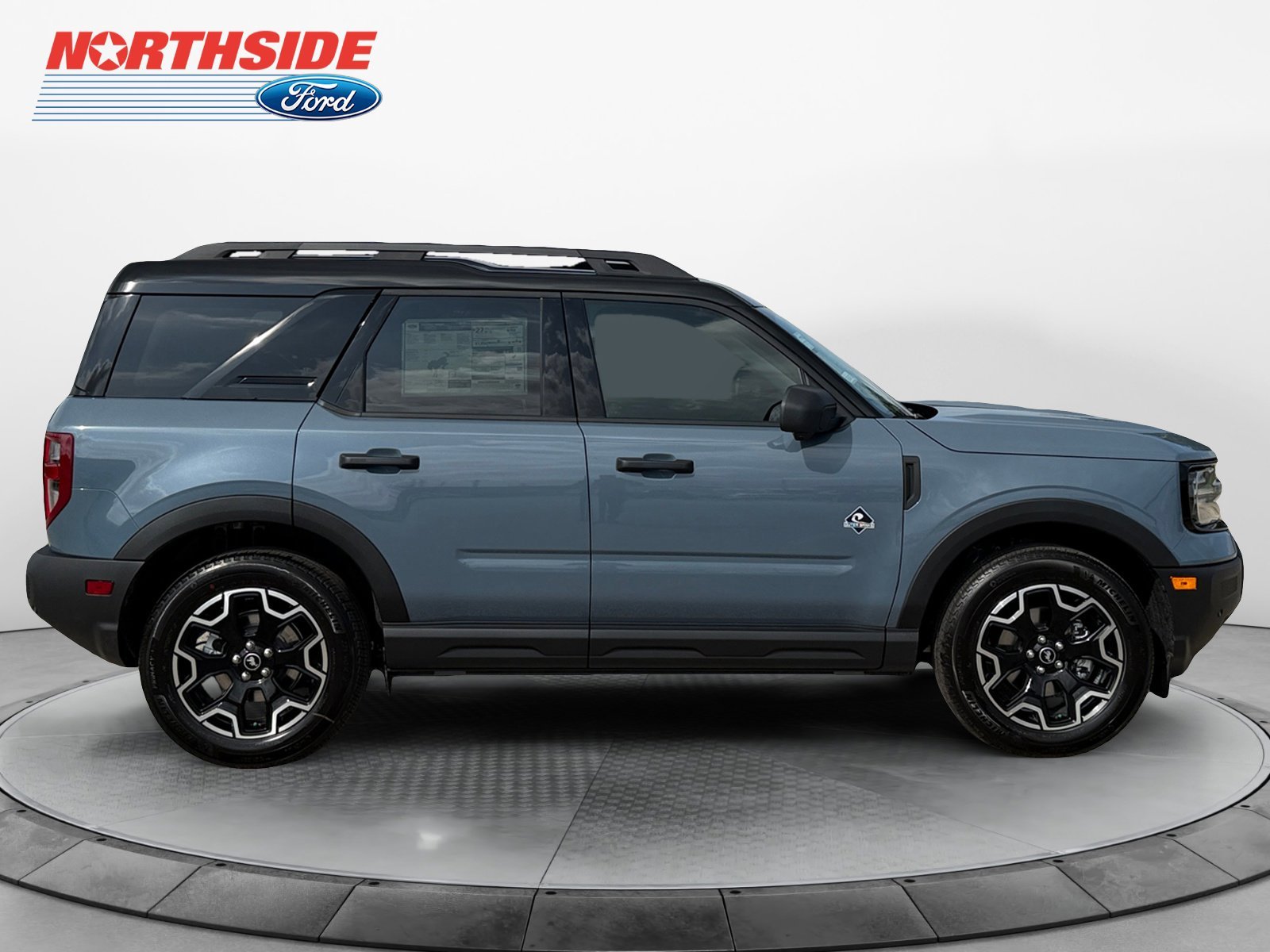 New 2026 Azure Gray Metallic Tri-Coat Ford Outer Banks image 8