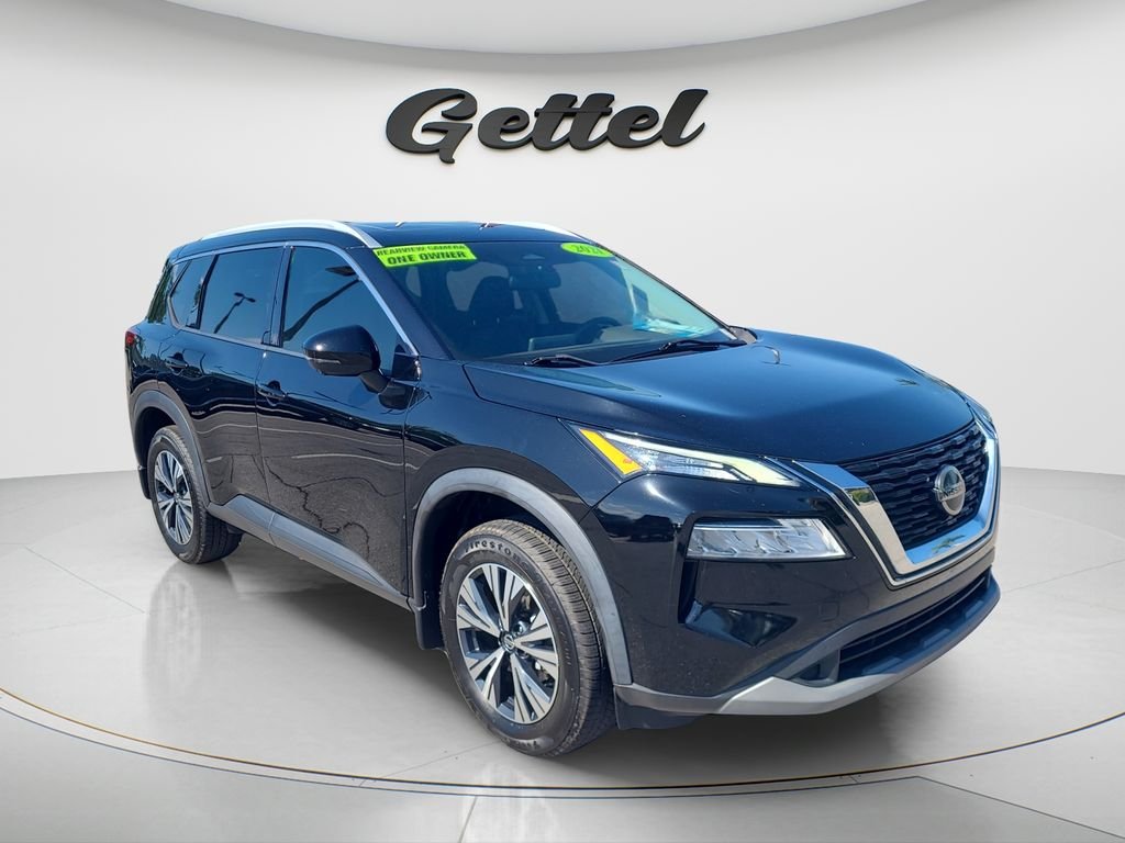 Used 2021 Black Nissan SV image 3