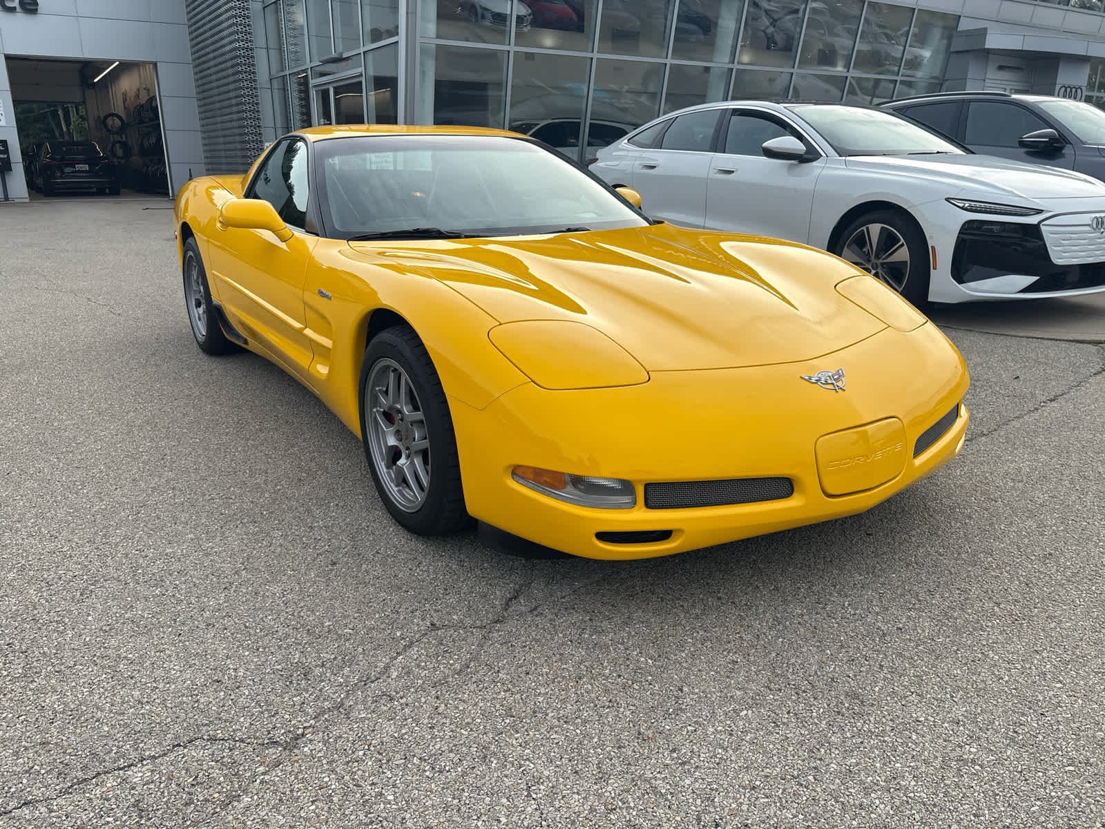 Used 2003 Millenium Yellow Chevrolet Z06 image 2