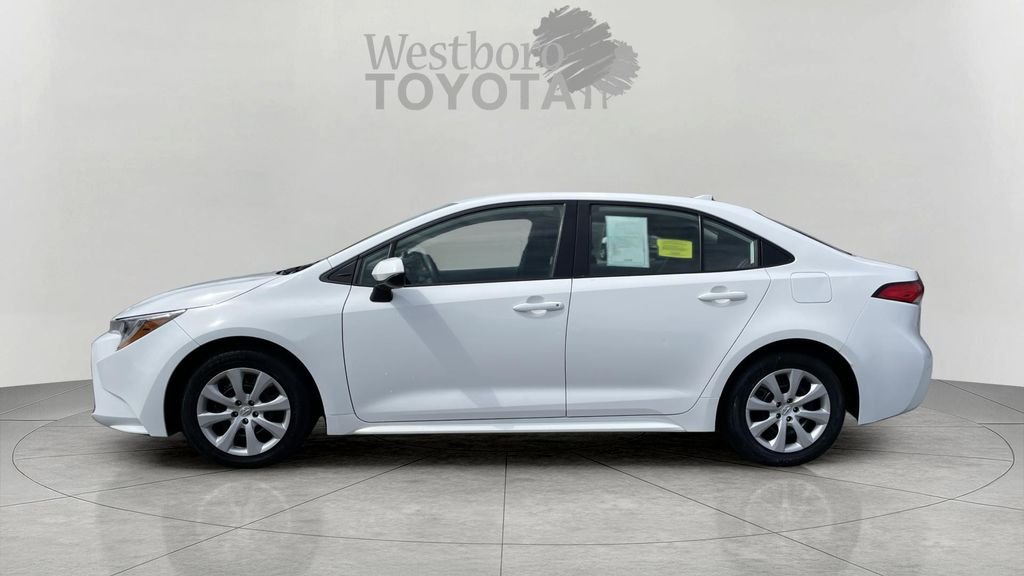 Used 2024 White Toyota LE image 4