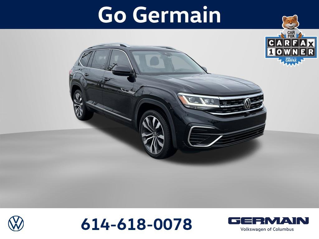Used 2022 Black Volkswagen 3.6L V6 SEL Premium R-Line image 5