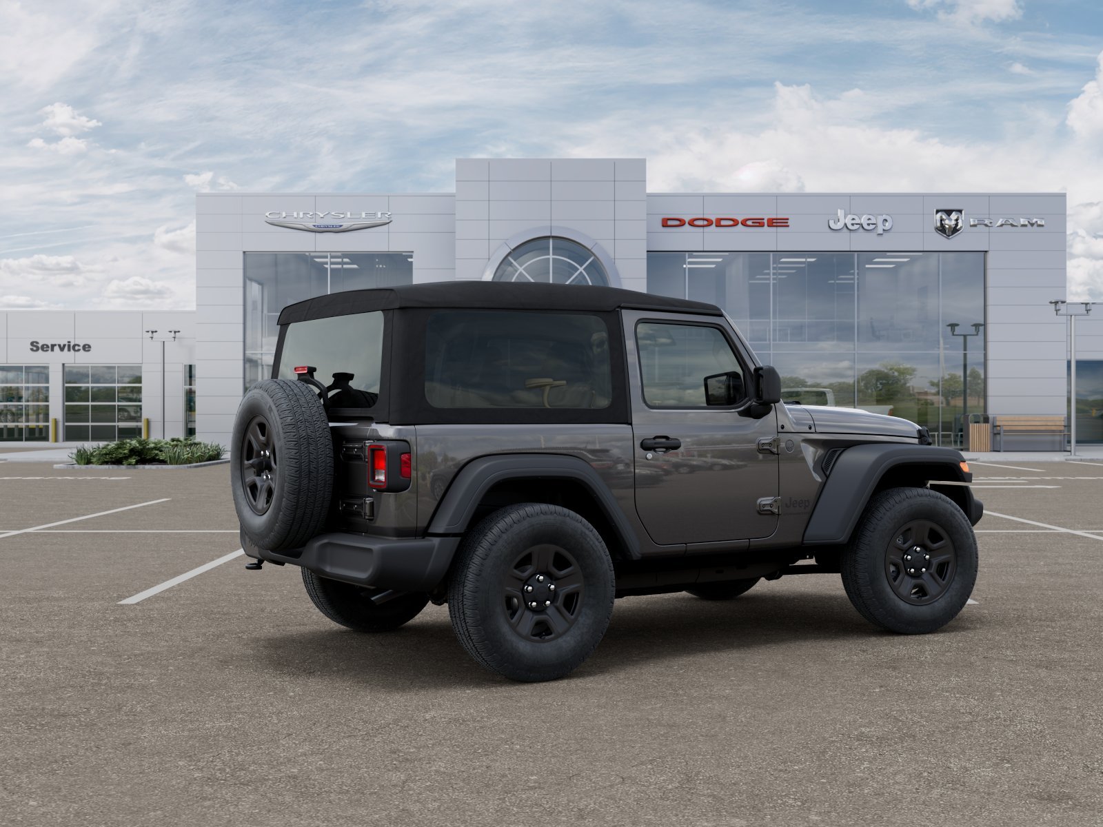 New 2026 Granite Crystal Metallic Clearcoat Jeep Sport image 30