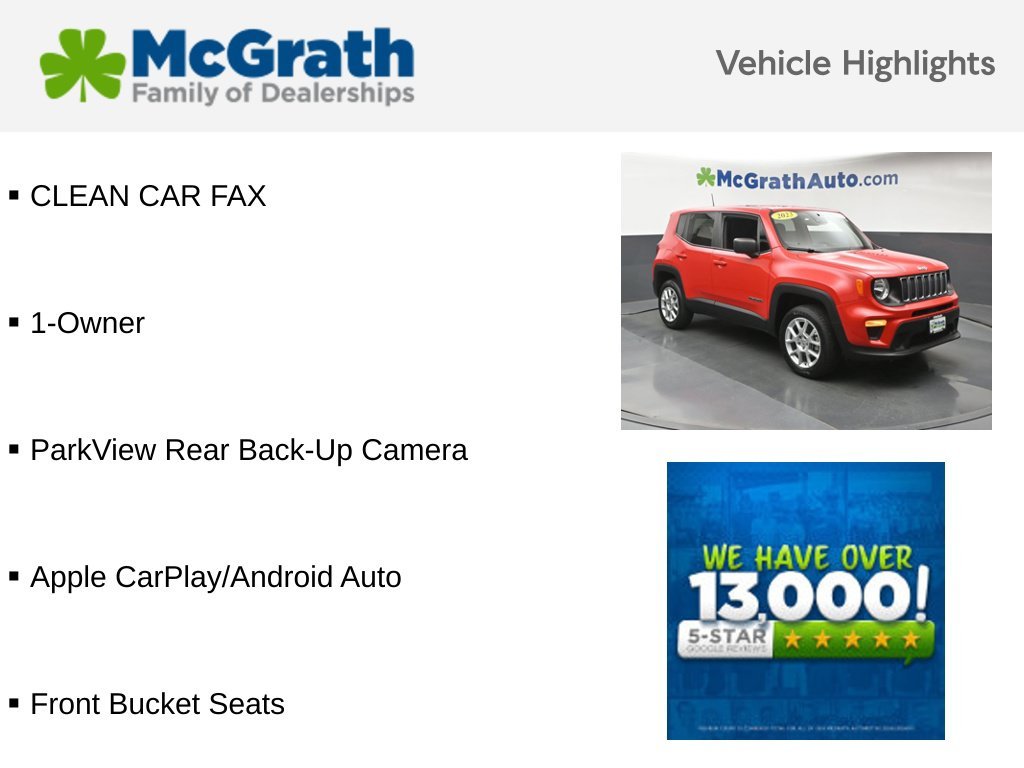 Used 2023 Red Jeep Latitude image 6