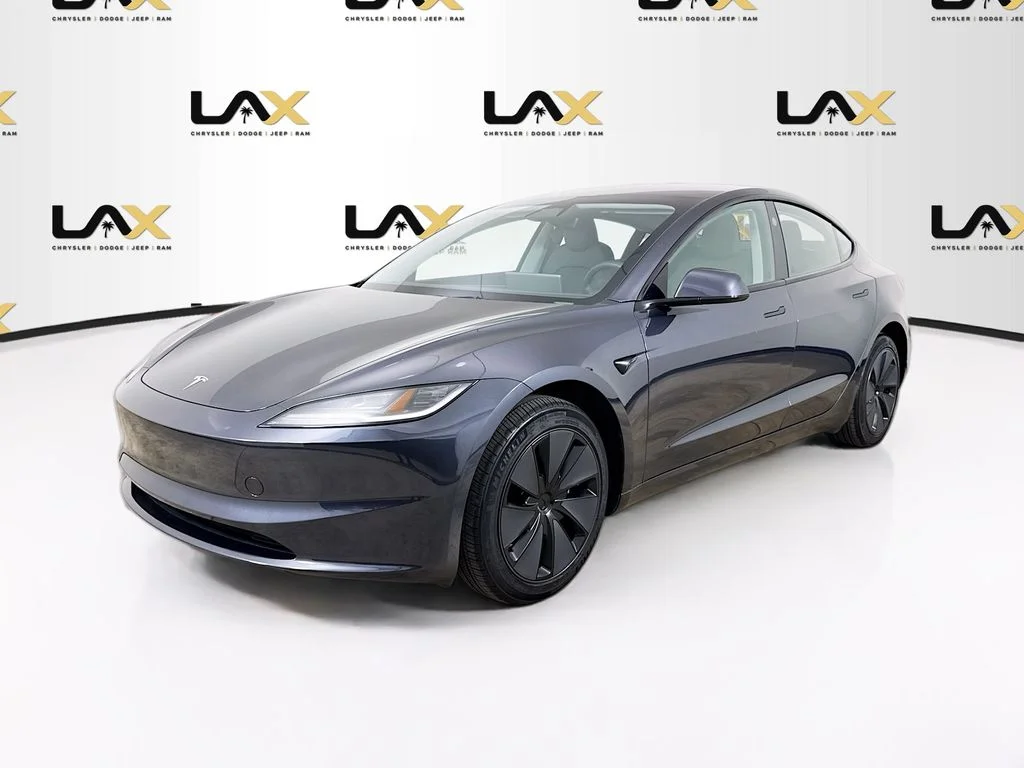 Used 2025 Gray Tesla Long Range image 3