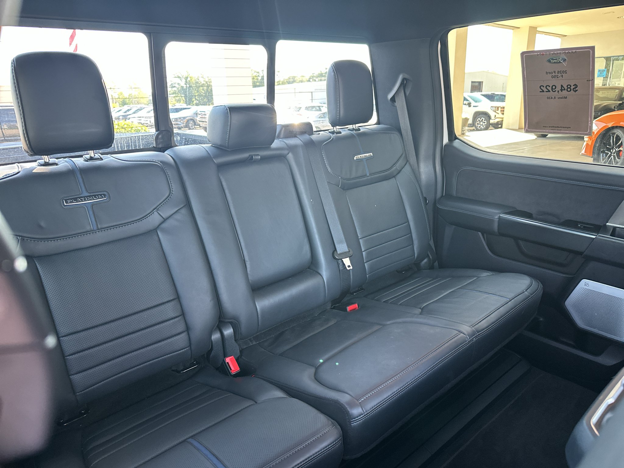 Used 2026 Oxford White Ford PLATINUM image 37