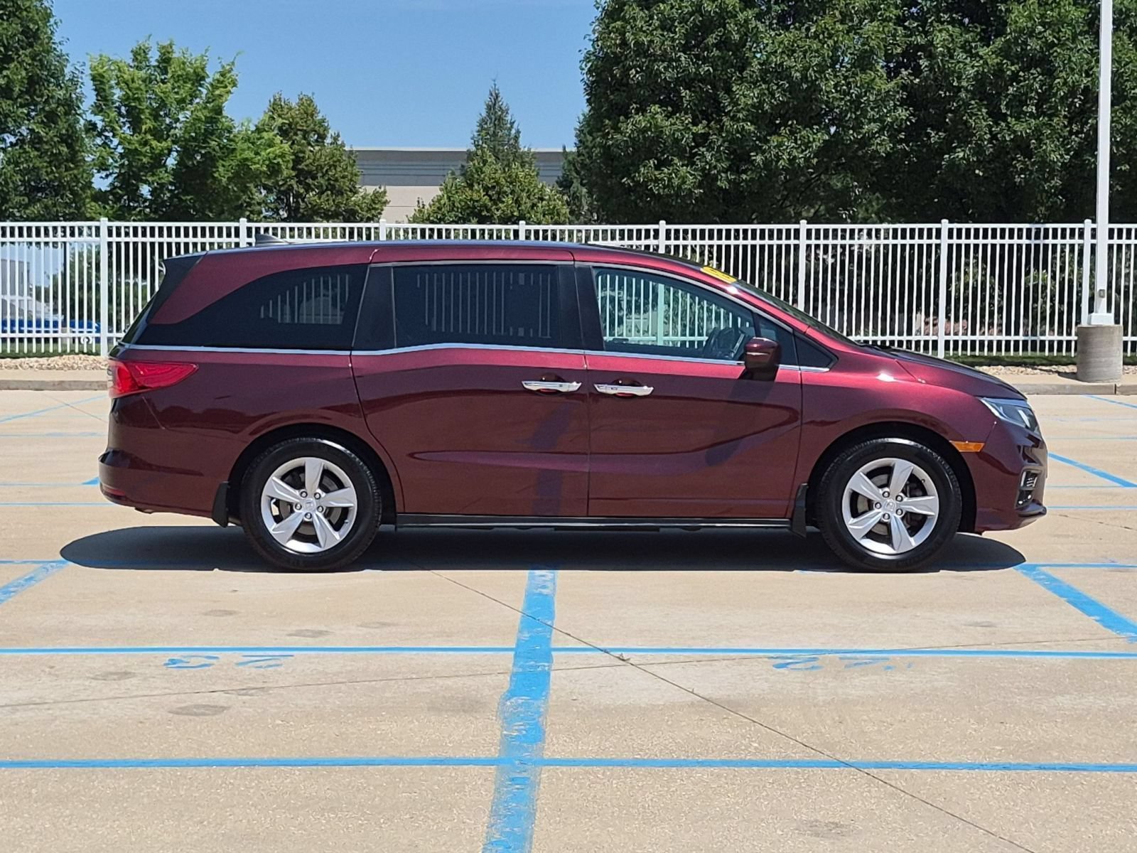 Certified Used 2018 Deep Scarlet Pearl Honda EX-L image 6