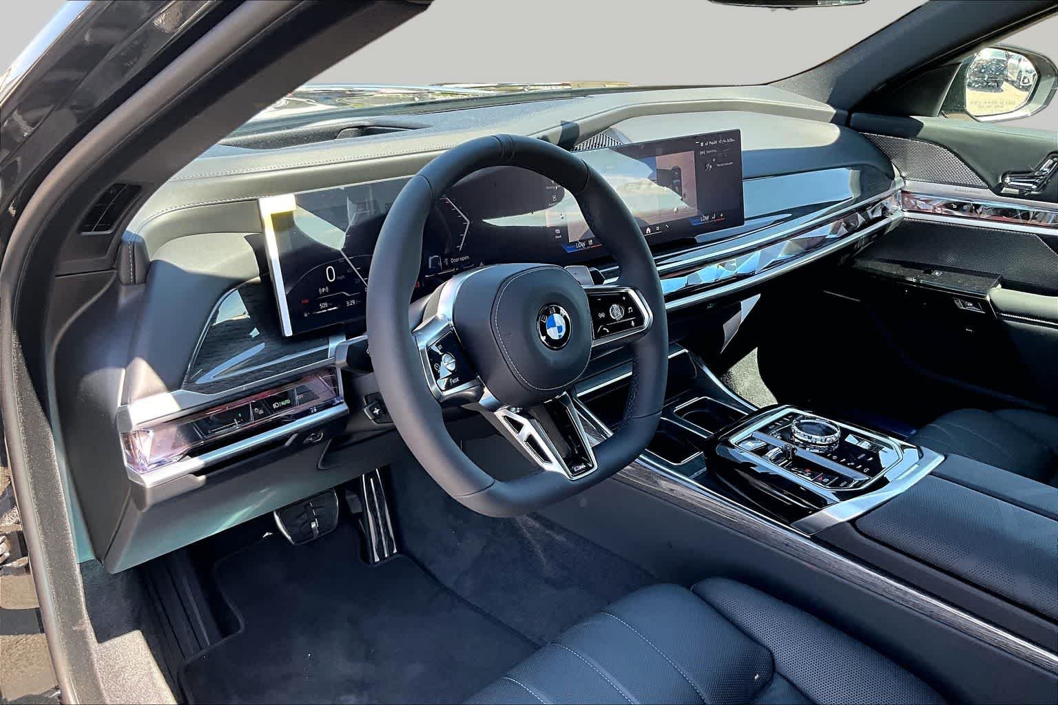 New 2026 Black Sapphire Metallic BMW 740i image 8