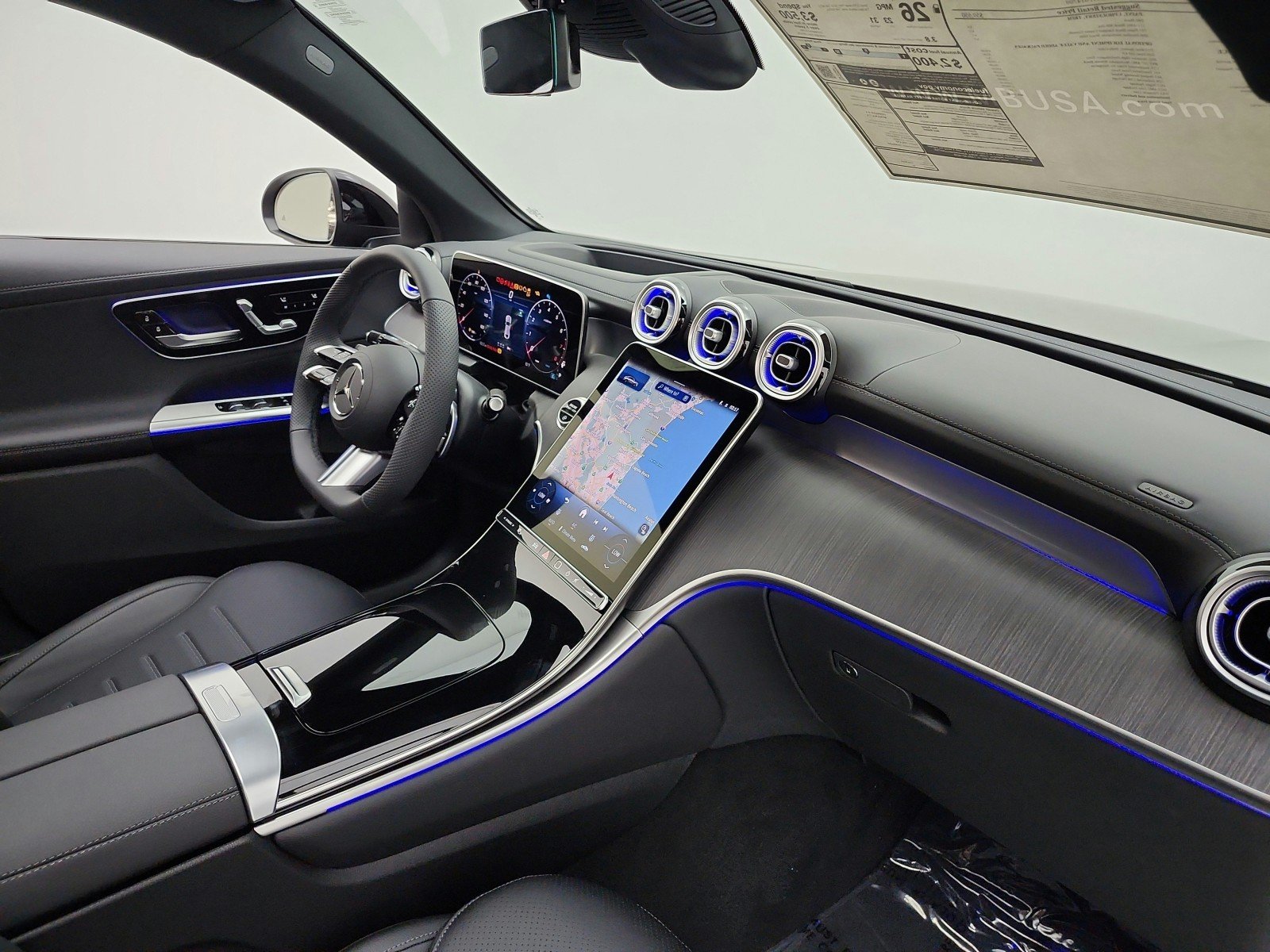 New 2026 Black Mercedes-Benz GLC 300 4MATIC® Coupe image 13