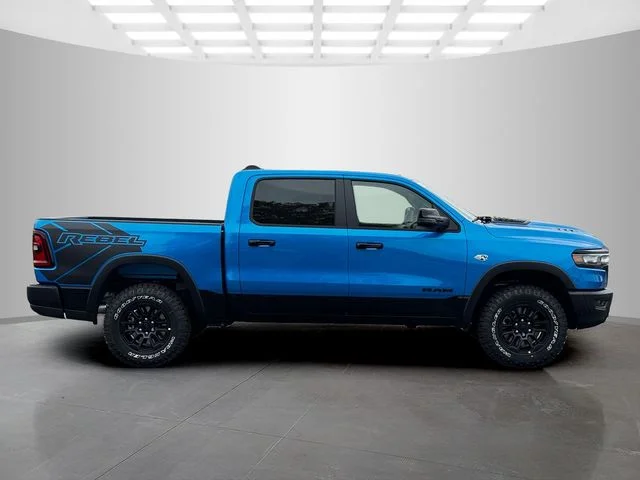 New 2026 Hydro Blue Pearl-Coat Exterior Paint RAM REBEL image 8