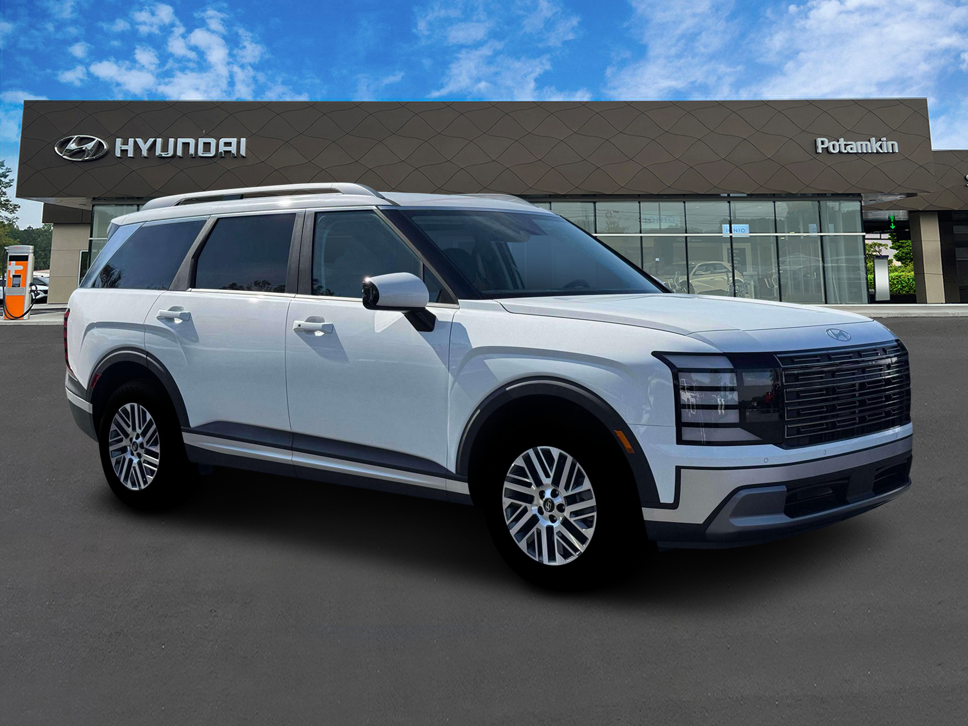 New 2026 Creamy White Pearl Hyundai SEL 7P image 10