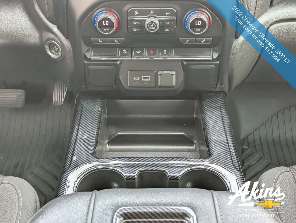 Used 2022 Black Chevrolet LT Trail Boss image 18
