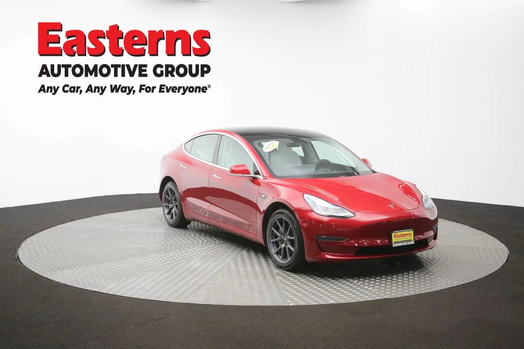 Used 2019 Red Tesla Standard image 46