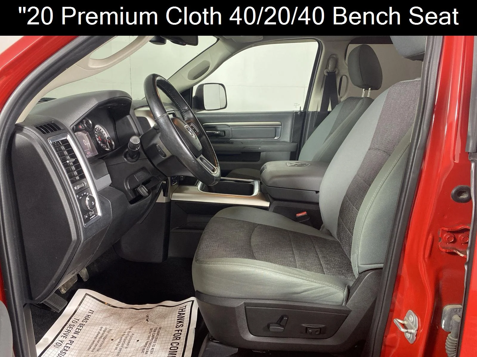 Used 2017 Flame Red Clearcoat Ram Big Horn image 9