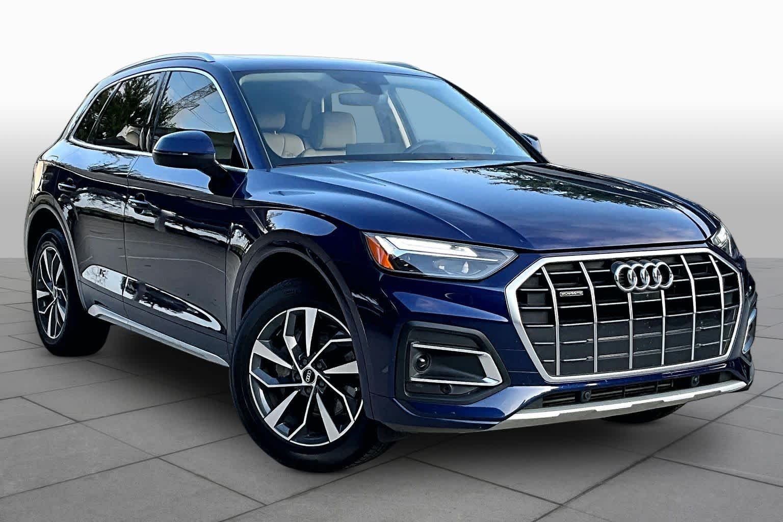 Used 2021 Navarra Blue Metallic Audi Premium Plus image 4