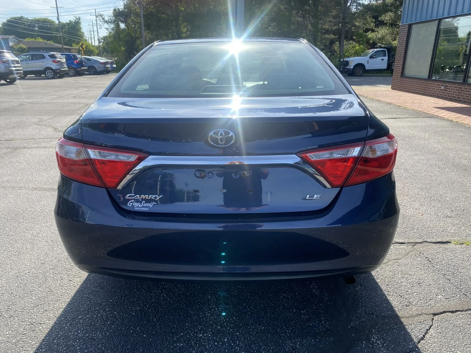Used 2015 Blue Toyota LE image 6