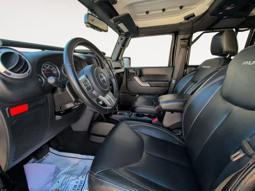 Used 2017 Black Jeep Unlimited Rubicon image 9