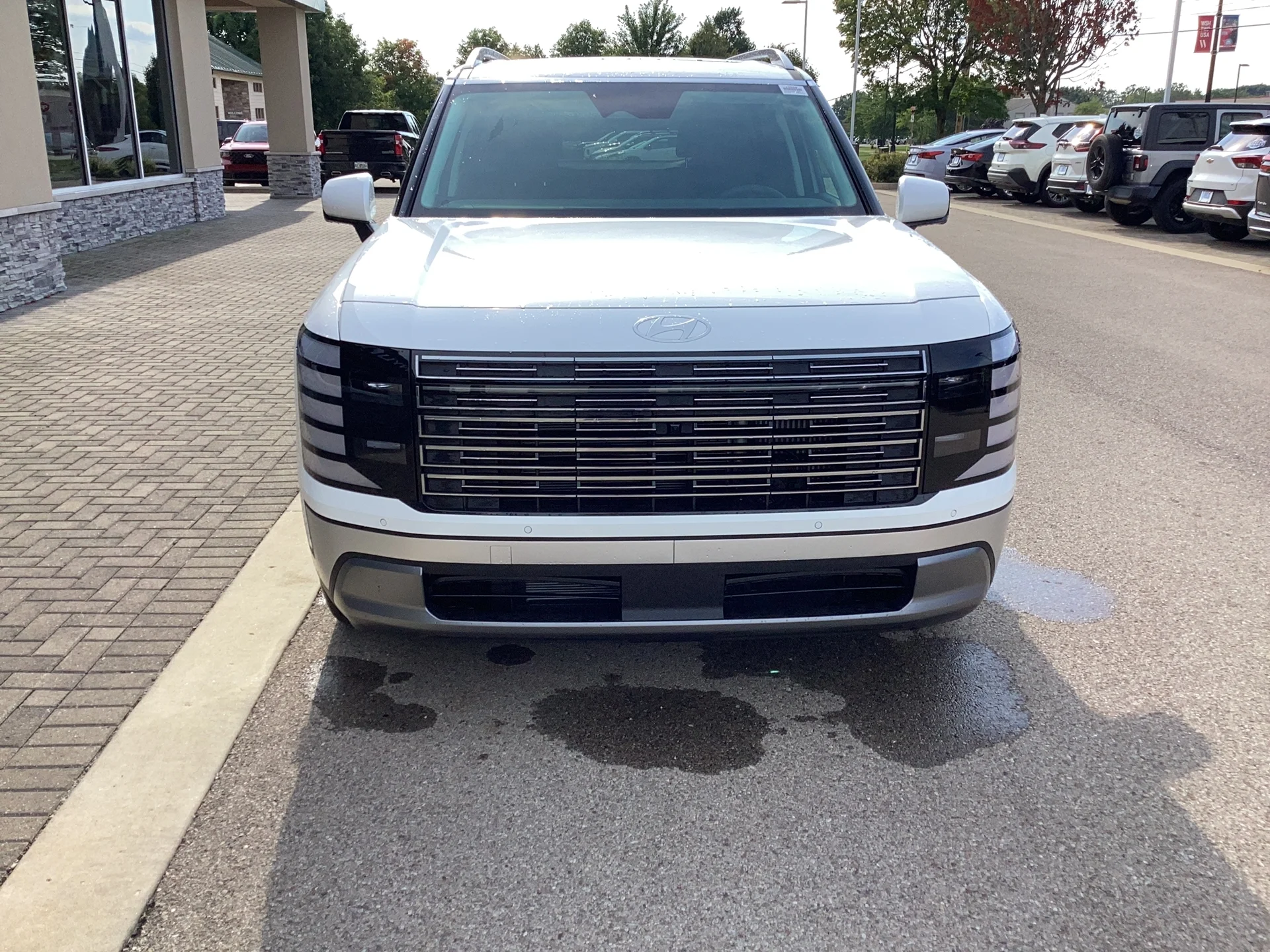 New 2026 Creamy White Pearl Hyundai SEL Premium 7P image 13